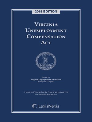 cover image of Virginia Unemployment Compensation Act